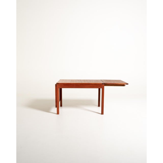 Rectangular coffee table model "5360" designed by Børge Mogensen and produced by Fredericia Stolefabrik. Made of teak, it...