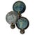 Circle Blue Grey Wall Sconce by Sander Bottinga, Set of 3 For Sale - Image 10 of 10