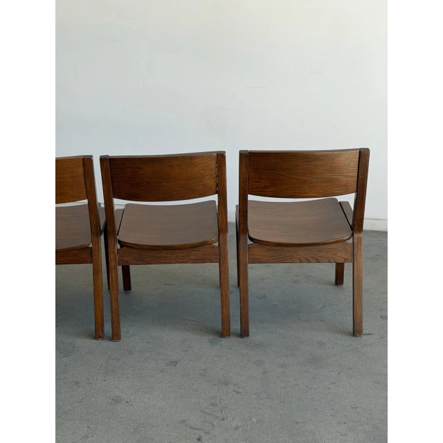Vintage Thonet Dining Chairs — Set of 4 For Sale - Image 10 of 15