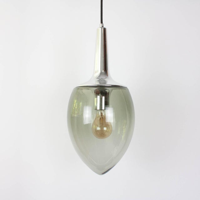 Vintage Teardrop Pendant Lamp from Peill & Putzler, Germany, 1960s For Sale - Image 16 of 16