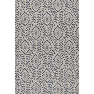 Momeni Contemporary Indoor/Outdoor Riviera Vine Rug in Blue, 3'3" x 5' For Sale