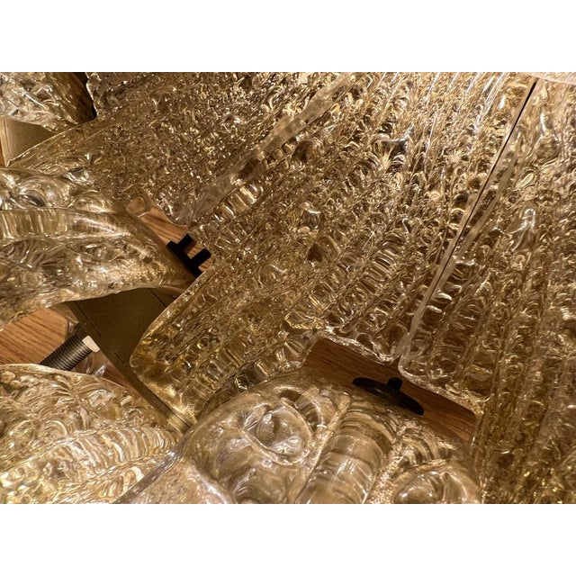Monumental Murano Glass Flush Mount from Barovier & Toso, 1980s For Sale - Image 10 of 18