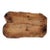 Vintage Thick Root Wood Charcuterie Cheese Board For Sale