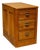 Vintage Oak File Cabinet For Sale