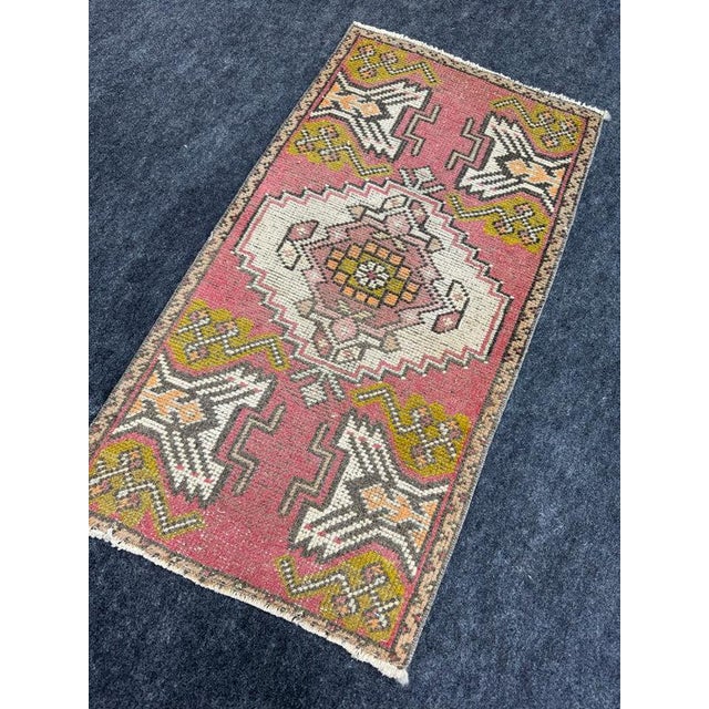 Early 21st Century Turkish Yastik Rug 1'9" x 3'3" For Sale - Image 5 of 5