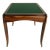 French Art Deco Flip-Top Mahogany Game Table, Porteneuve Attributed, Circa 1940s For Sale