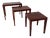 Nesting Tables in Rosewood by Severin Hansen for Haslev Møbelsnedkeri, Denmark, 1960s, Set of 3 For Sale
