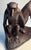 Vintage African Folk Art 2 Hand Carved Wooden Monkeys Figurine For Sale - Image 4 of 10