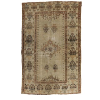 1920s Vintage Persian Rug 4'x 6'3" For Sale