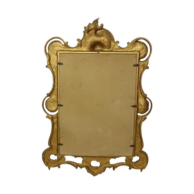 Italian Rococo Style Gilt Crested Mirror, 1960s For Sale - Image 18 of 18