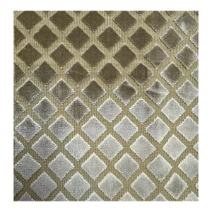 Nancy Corzine Antinori Sage Silk Cut Velvet Fabric - Priced Per Yard