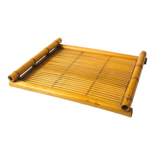 Large Bamboo Tray For Sale