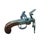 Antique George III Brass, Iron and Mahogany Flintlock Tinder Pistol For Sale - Image 4 of 18