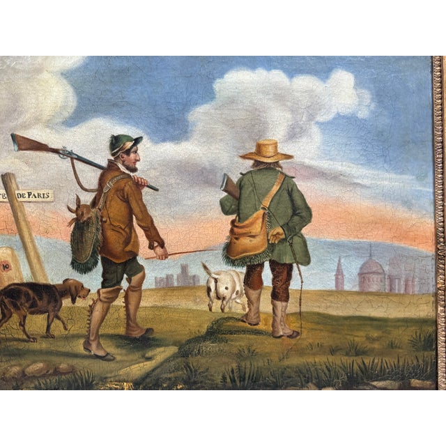 Return from the Hunt 1850, 1800s, Oil on Canvas, Framed For Sale - Image 3 of 6