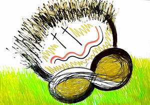 Fred Bugs, Euphoria, Edition 16 of 50, Lithograph