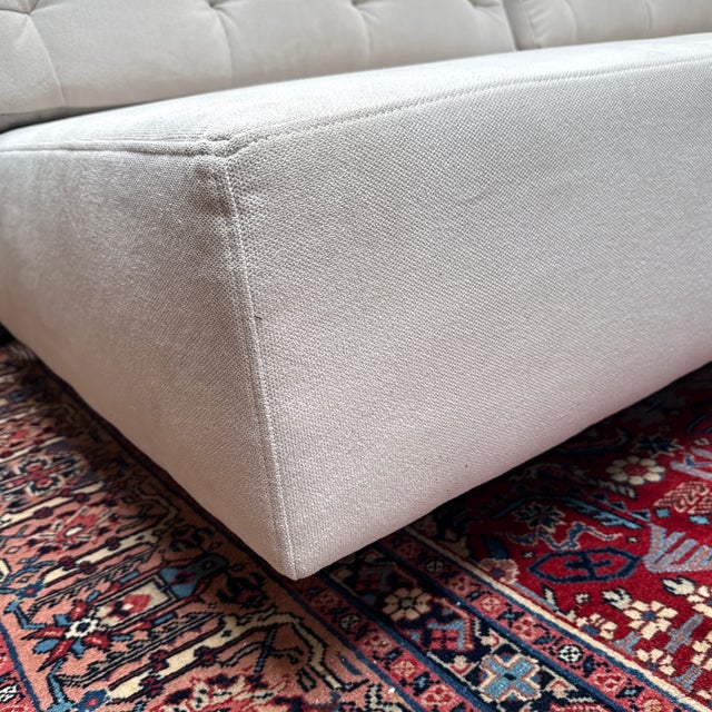 West Elm Tillary Daybed, Ivory For Sale - Image 12 of 12