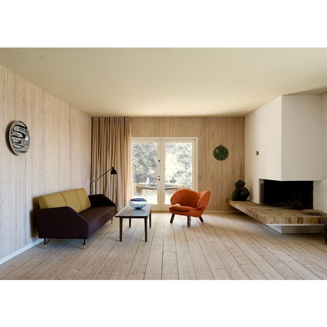 Pelican Chair in Wood and Fabric by Finn Juhl for Design M For Sale - Image 18 of 18