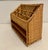 Vintage Bamboo and Rattan Letter Holder Desk Organizer For Sale In New York - Image 6 of 8