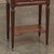 Wood Antique French Directoire Mahogany End Table With Carrara Marble For Sale - Image 7 of 15
