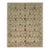 8x10 Ivory Hand-Knotted Wool Floral Drop Repeat Classic Traditional Carpet Rug For Sale