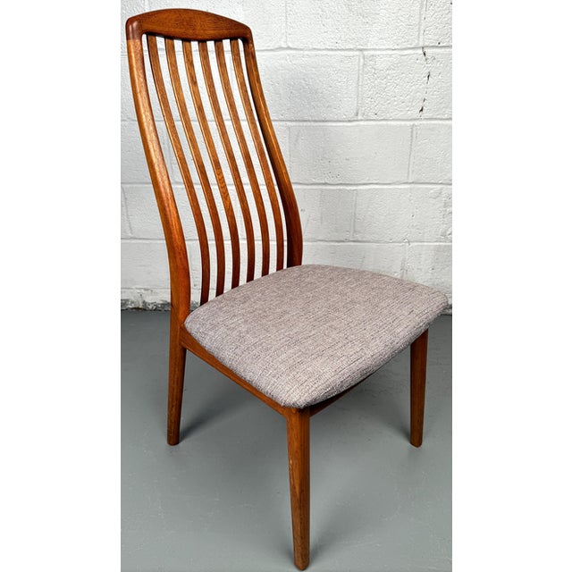 Mid 20th Century Set of Six Teak Danish Modern Dining Chairs by Preben Schou For Sale - Image 12 of 17