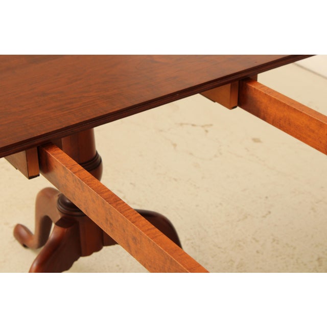 Eldred Wheeler 2 Section Tilt Top Dining Room Table For Sale - Image 11 of 18