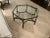 Metal 1970s Black & Glass Hexagon Coffee Table For Sale - Image 7 of 12