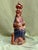 Seated Virgin and Child in Polychrome Wood For Sale - Image 6 of 12