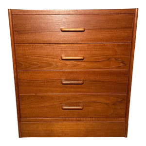 Danish Modern Teak Chest of Drawers - "Made in Denmark"