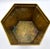 Vintage English Brass Hexagonal Jardiniere Planter For Sale - Image 4 of 8