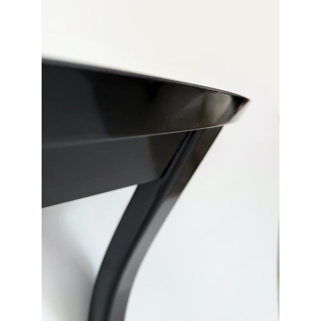 Vintage Demi-Lune Console Table, 1950 For Sale - Image 10 of 13