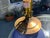 Blue 20th Century Ethan Allen by Rockdale Union Stoneware Periwinkle Ceramic Lamp For Sale - Image 8 of 9
