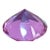 Purple Glass Gemstone Paper Weight For Sale