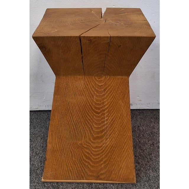 In the Style of Christian Liaigre Wood Nagato Side Table (Set of 2) For Sale - Image 9 of 9