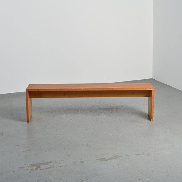 Pine Benches, France, 1975, Set of 2 For Sale - Image 10 of 12