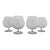 Josef Riedel Crystal Vinum Brandy Snifter Cognac 6" Wine Glass Set of 4 For Sale