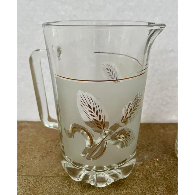 1960s Italian Hollywood Regency Style Personal Ice Bucket and Matching Pitcher Set- 2 Pieces For Sale - Image 4 of 8