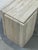 Stone Italian Sculptural Eye-Shaped Coffee Table in Travertine, 1980s For Sale - Image 7 of 13