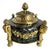 19th Century French Gilded Ormolu Inkwell Stand, 1880 For Sale