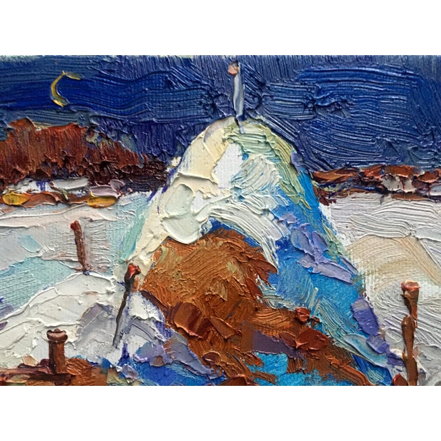 Oil Painting Monthly Winter Oksana Ivanyuk For Sale - Image 4 of 11