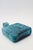 Large Italian Blue Relief Glass Carafe by Empoli, Italy, 1960s For Sale - Image 4 of 8
