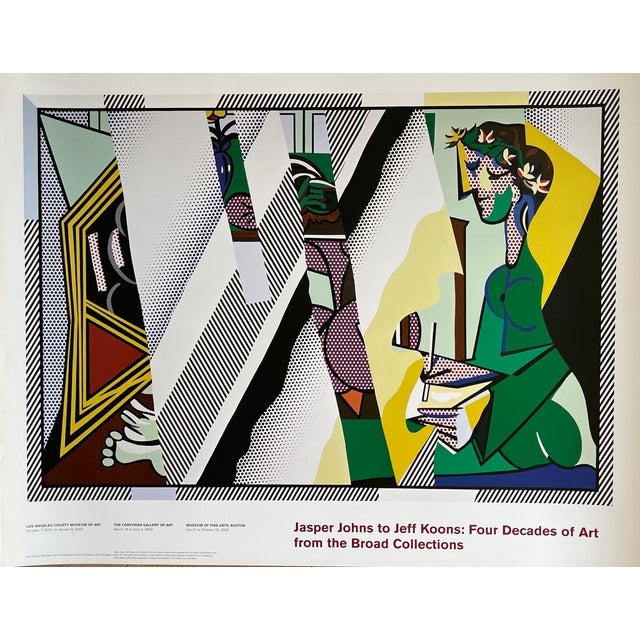 Roy Lichtenstein, Nude, Reflections on Interior with Girl Drawing, 1990, Paper For Sale - Image 9 of 9