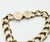 2000 - 2009 Chanel Gold CC Camellia Pink Button Chain Bracelet For Sale - Image 5 of 5