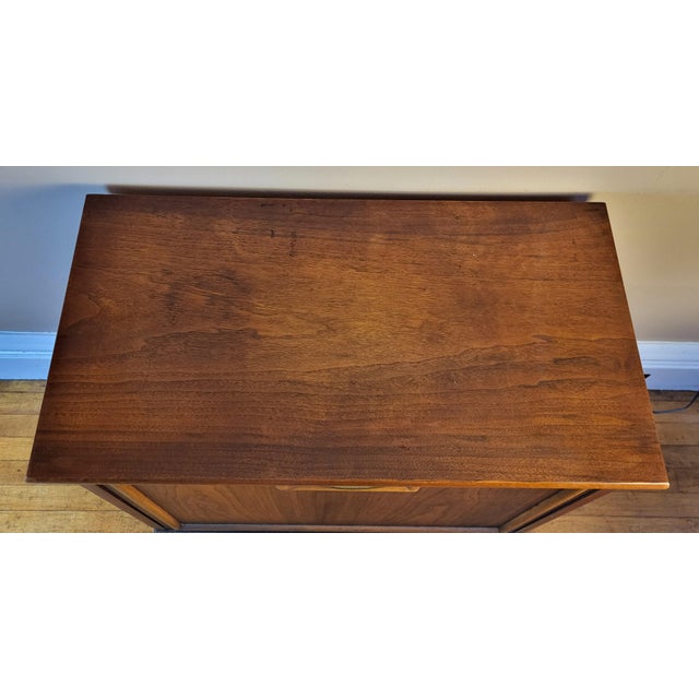 Vintage MCM Lane Record Cabinet-Tilt Down For Sale - Image 10 of 12