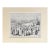 Vintage 1939 Print in 11x14 Mat: Lauren Ford "Milton Pond, Thanksgiving Day" MA For Sale