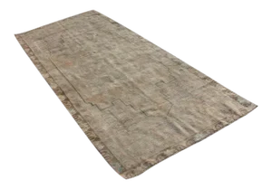 Hand Wowen Wool Turkish Rug, Rug,Vintage Rug,Beatifull Color Combination Turkish Retro Rug, Home Decor 3'7" X 7'11", Ft