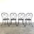 Black Vintage Black French Metal Outdoor Chairs - Set of 4 For Sale - Image 8 of 11