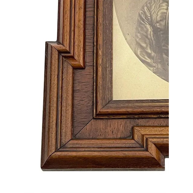 19th Century Set of Wooden Frames with Dutch Royals, 1878, Set of 2 For Sale - Image 9 of 12
