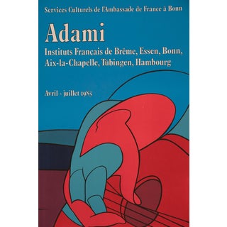 Valerio Adami, Jazz, Lithograph For Sale