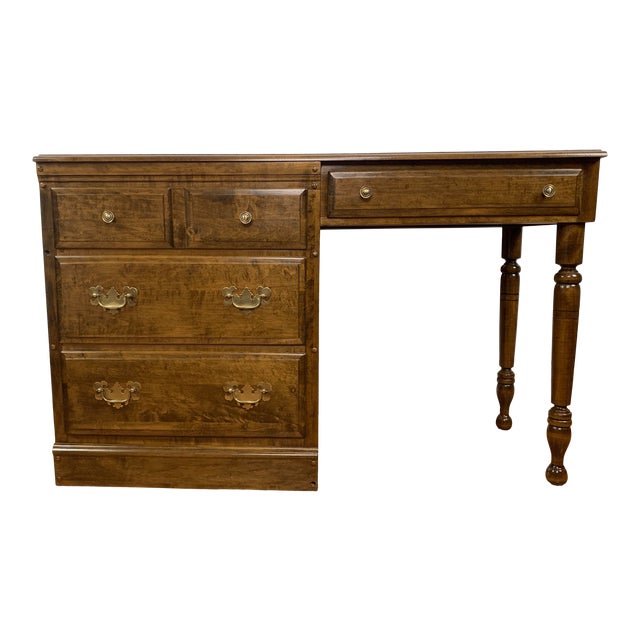 British Colonial HeywoodWakefield Colonial Writing Desk Chairish